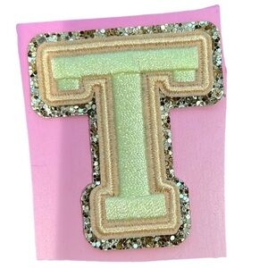 STONEY CLOVER LANE “T” Letter Patch Stoney Clover Lane x Target Yellow/gold